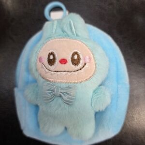 Blue Stuffed Animal Backpack for Kids